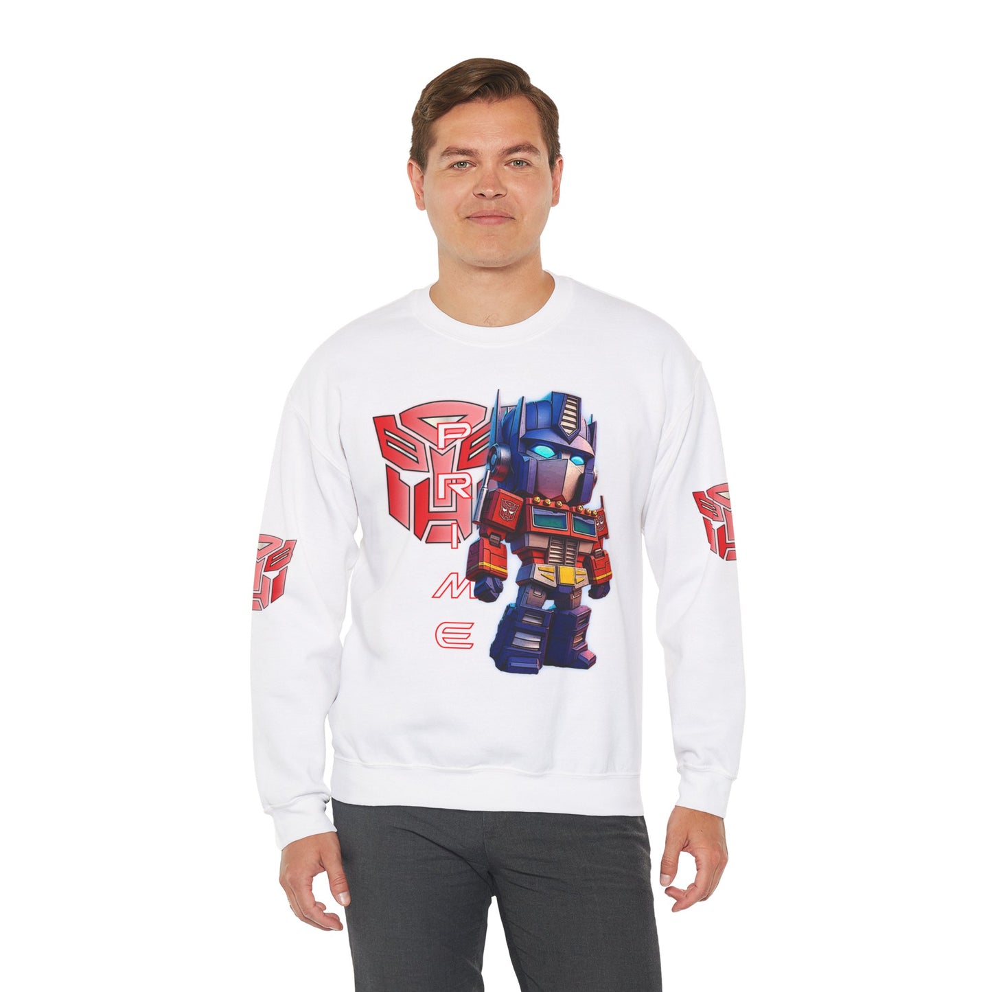 Big Head Prime Unisex Heavy Blend™ Crewneck Sweatshirt
