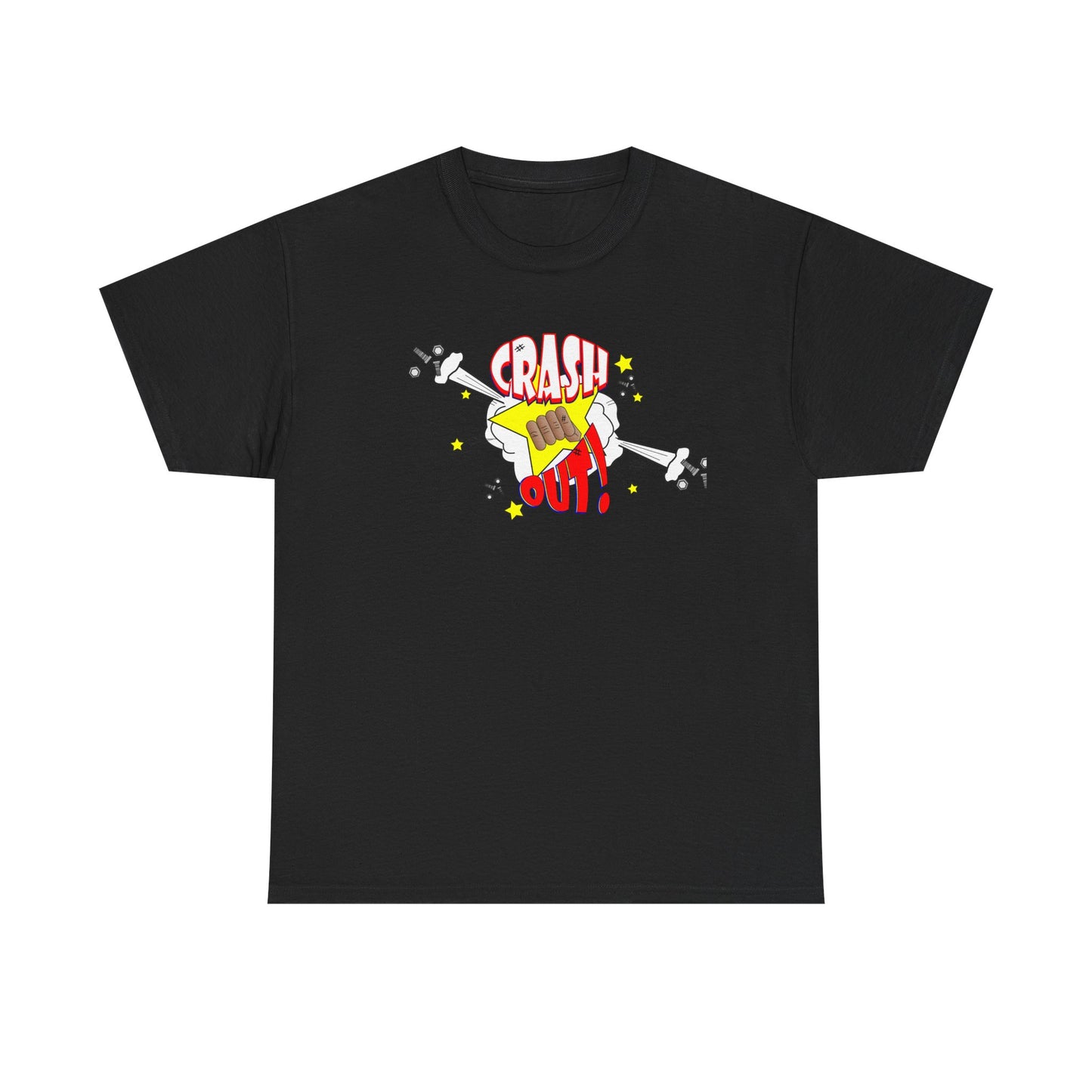 Crash Out Unisex Heavy Cotton Tee
