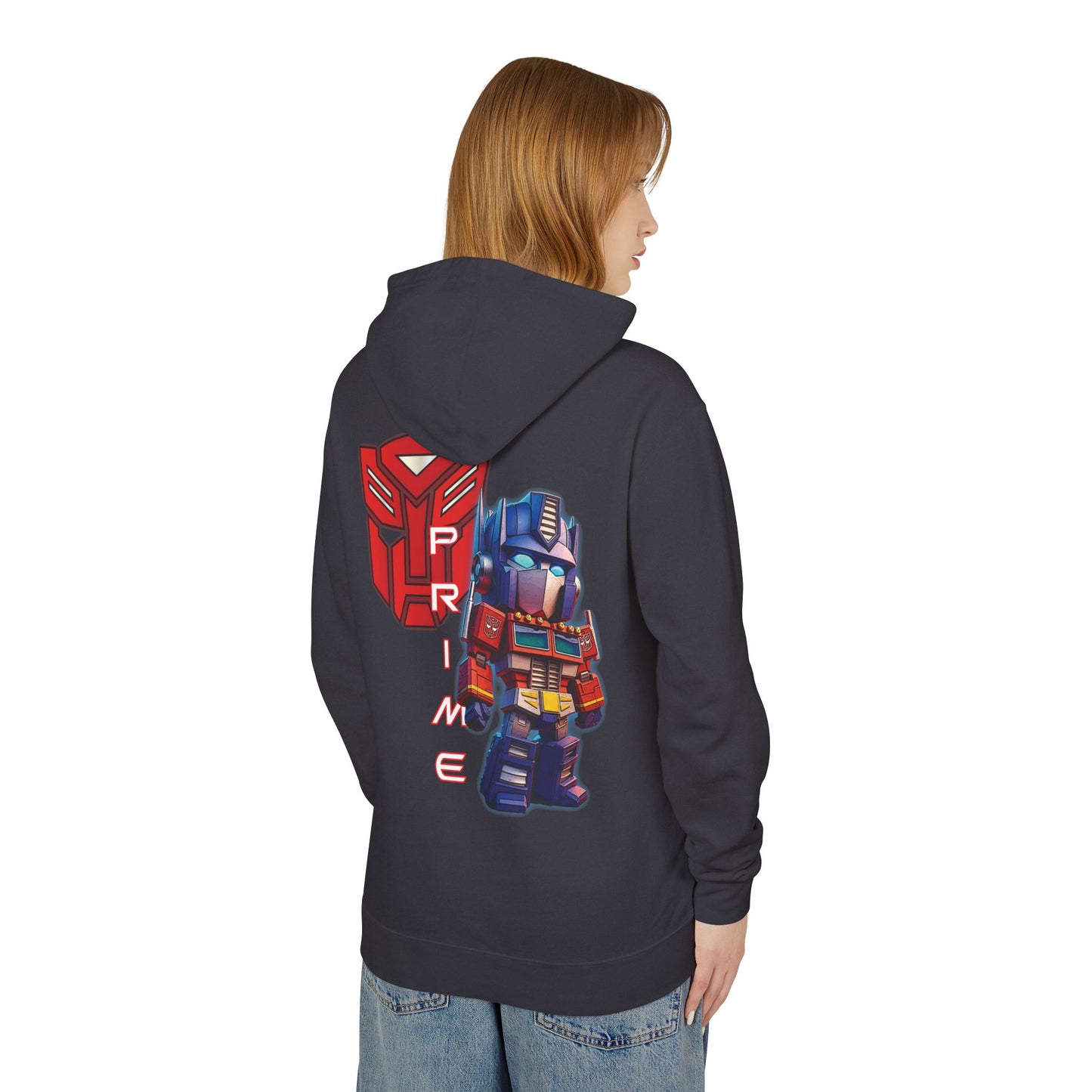 Big Head Prime Unisex Lightweight Hooded Sweatshirt