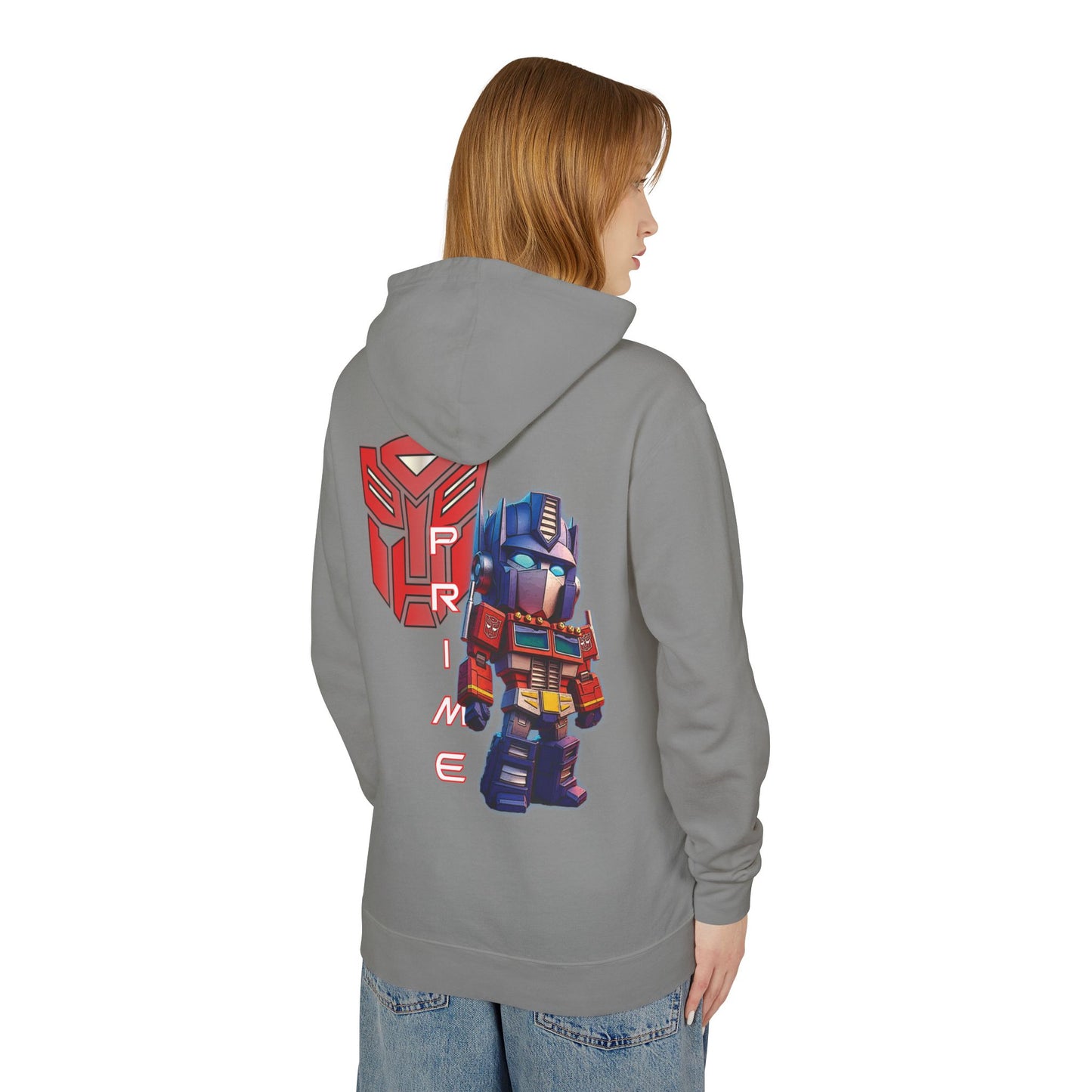 Big Head Prime Unisex Lightweight Hooded Sweatshirt