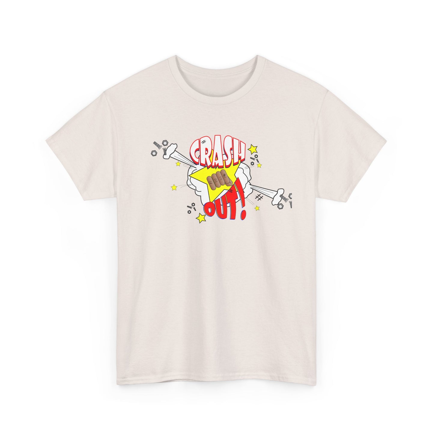 Crash Out Unisex Heavy Cotton Tee