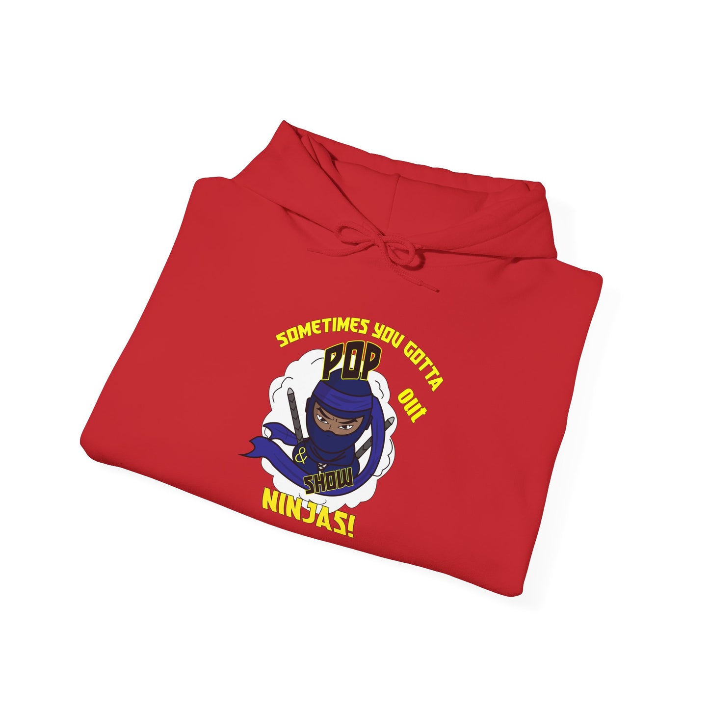 Pop out & show Unisex Heavy Blend™ Hooded Sweatshirt