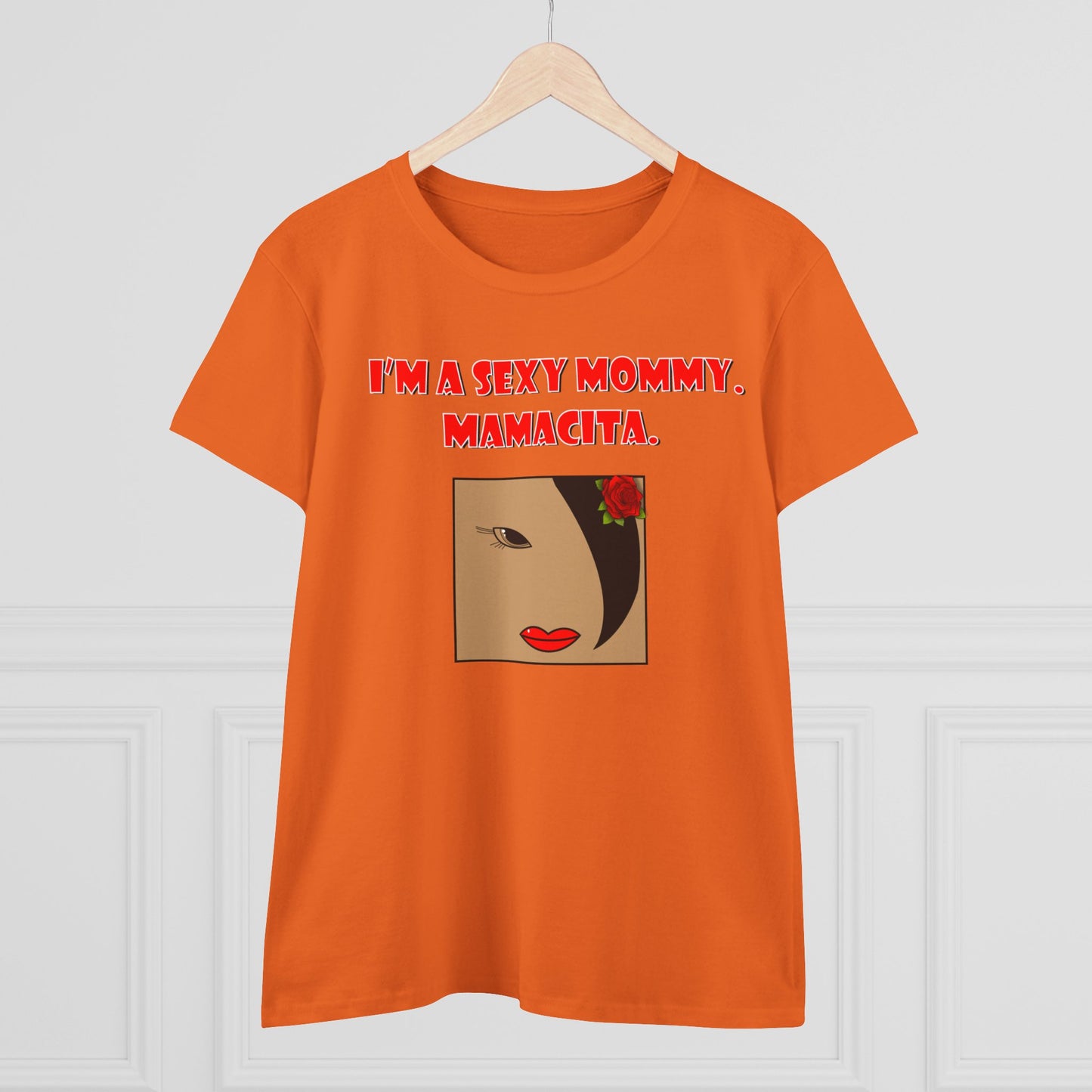 Sexy Mommy Mamacita Graphic T-Shirt, Fun Women's Tee, Casual Everyday Wear, Unique Gift for Moms, Stylish Summer Apparel, Playful Quote Shirt