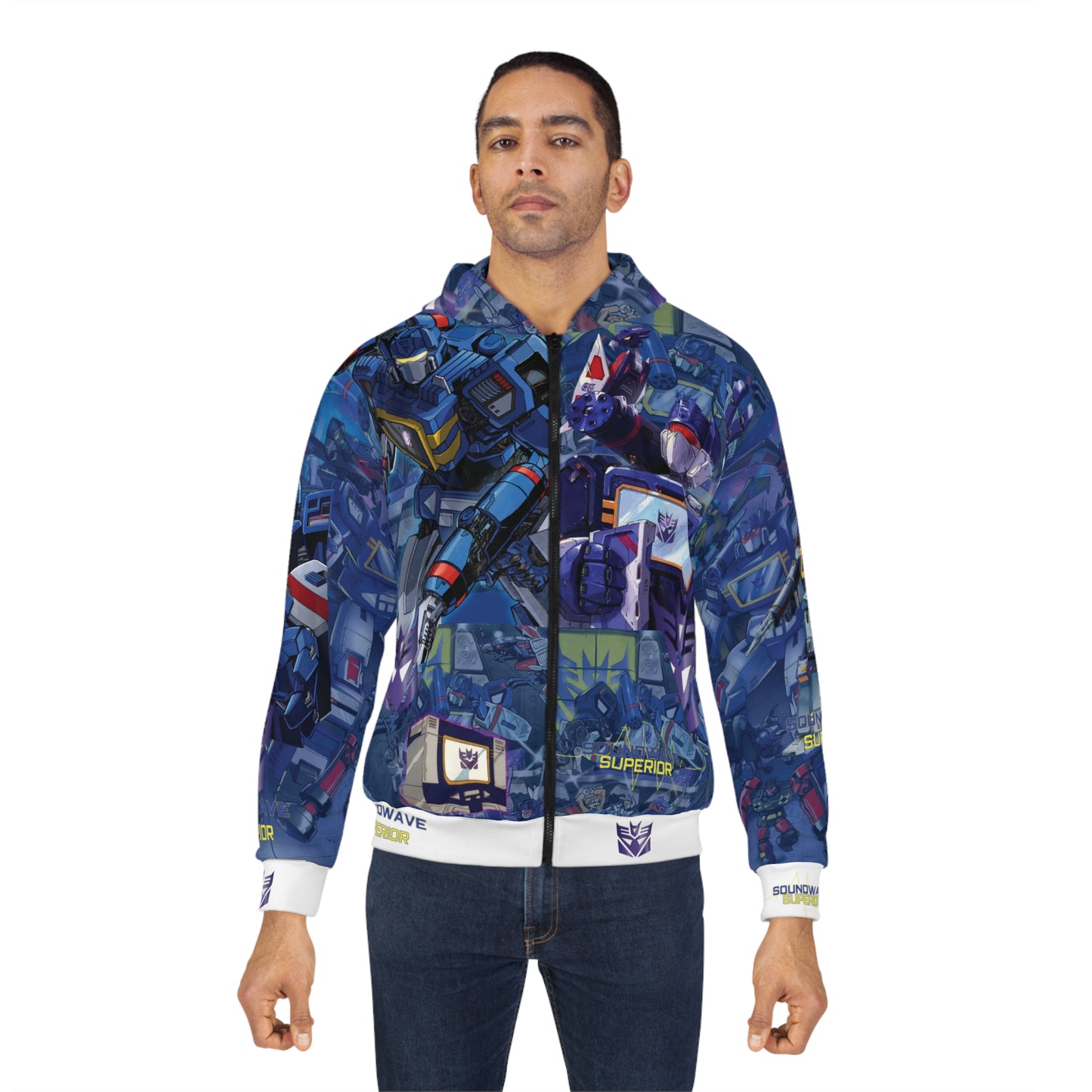Sound Superior Unisex Zip Hoodie (AOP)