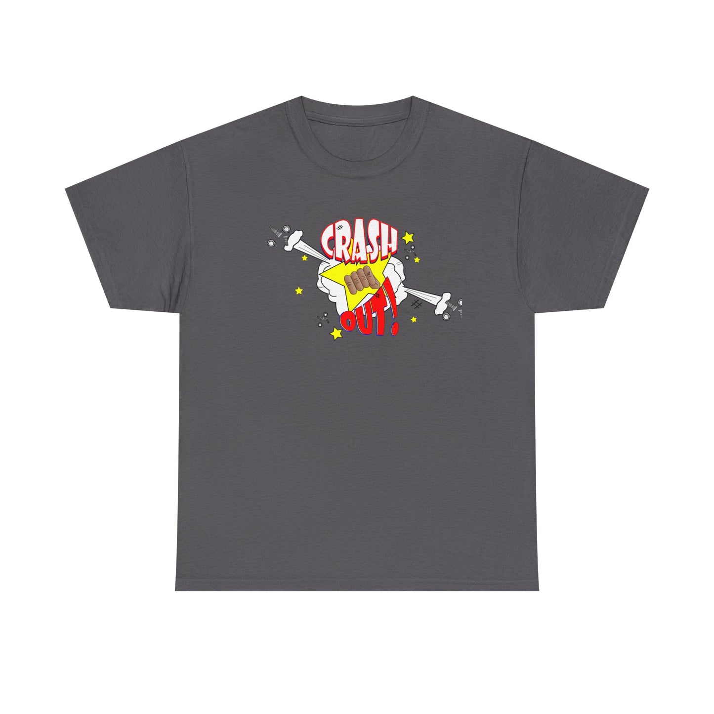 Crash Out Unisex Heavy Cotton Tee