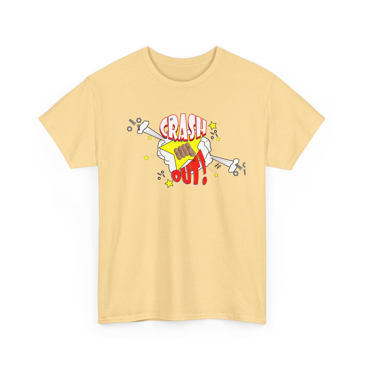 Crash Out Unisex Heavy Cotton Tee