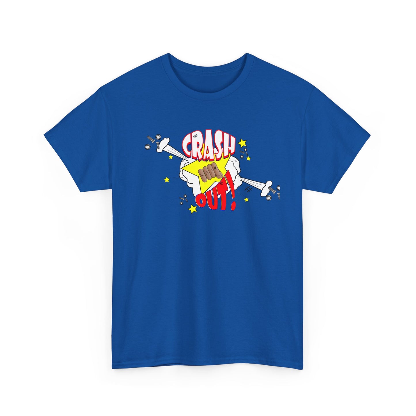 Crash Out Unisex Heavy Cotton Tee