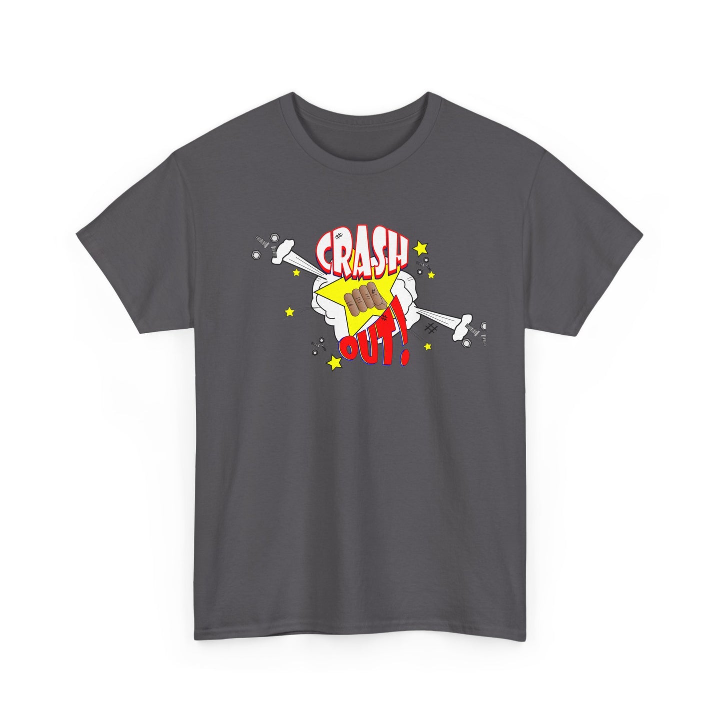 Crash Out Unisex Heavy Cotton Tee