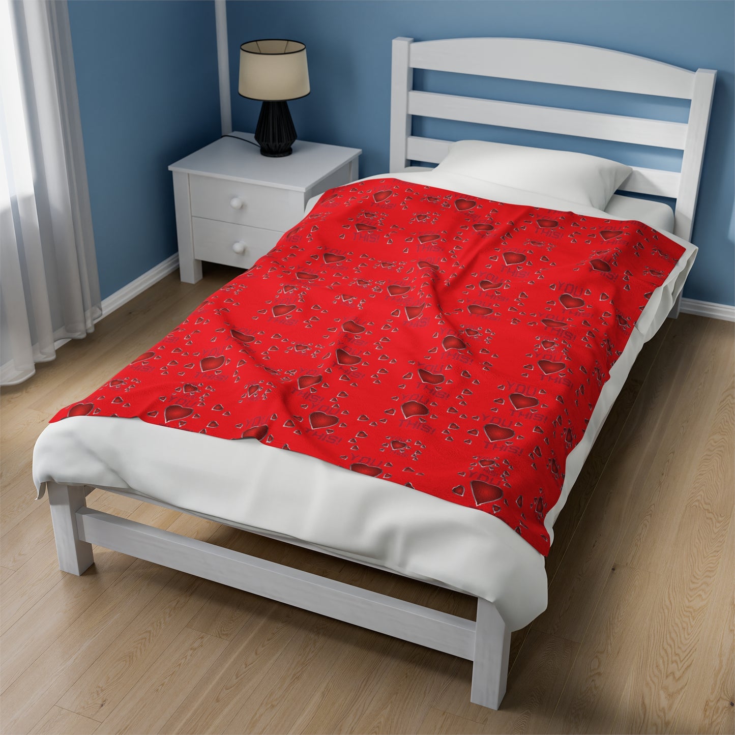 Velveteen Plush Blanket - You Love this