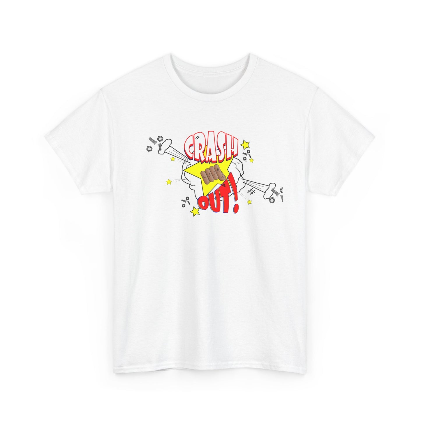 Crash Out Unisex Heavy Cotton Tee