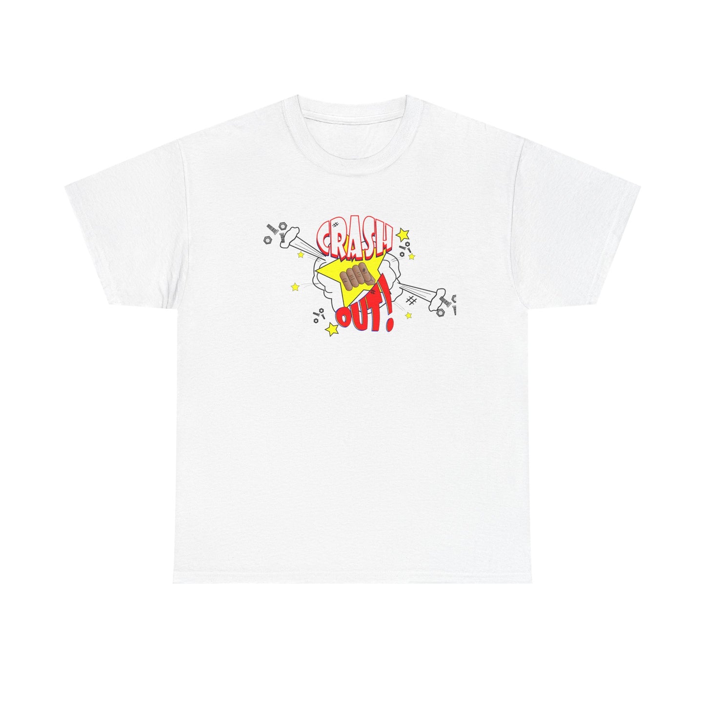 Crash Out Unisex Heavy Cotton Tee