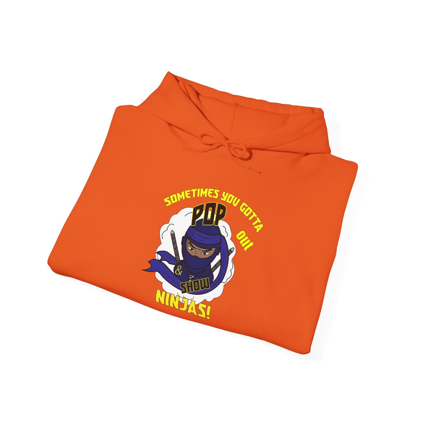 Pop out & show Unisex Heavy Blend™ Hooded Sweatshirt
