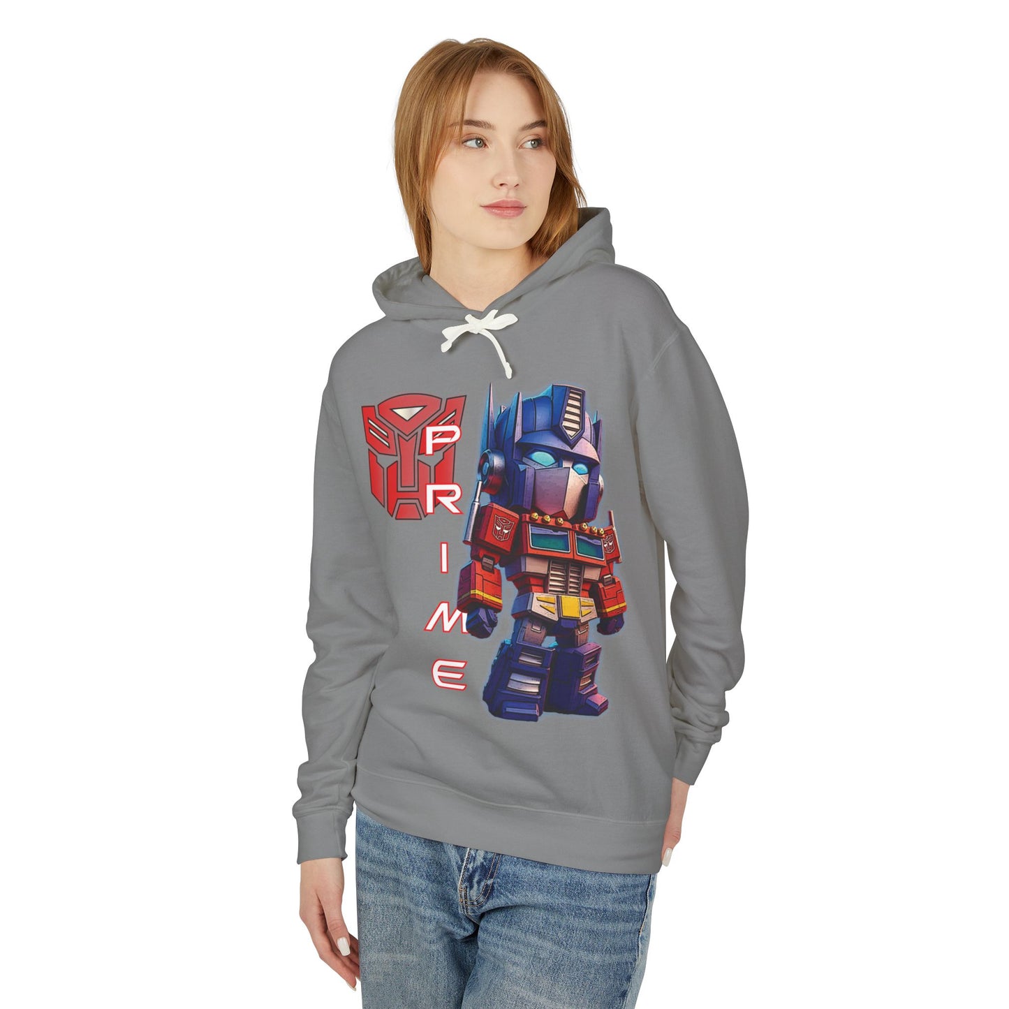 Big Head Prime Unisex Lightweight Hooded Sweatshirt