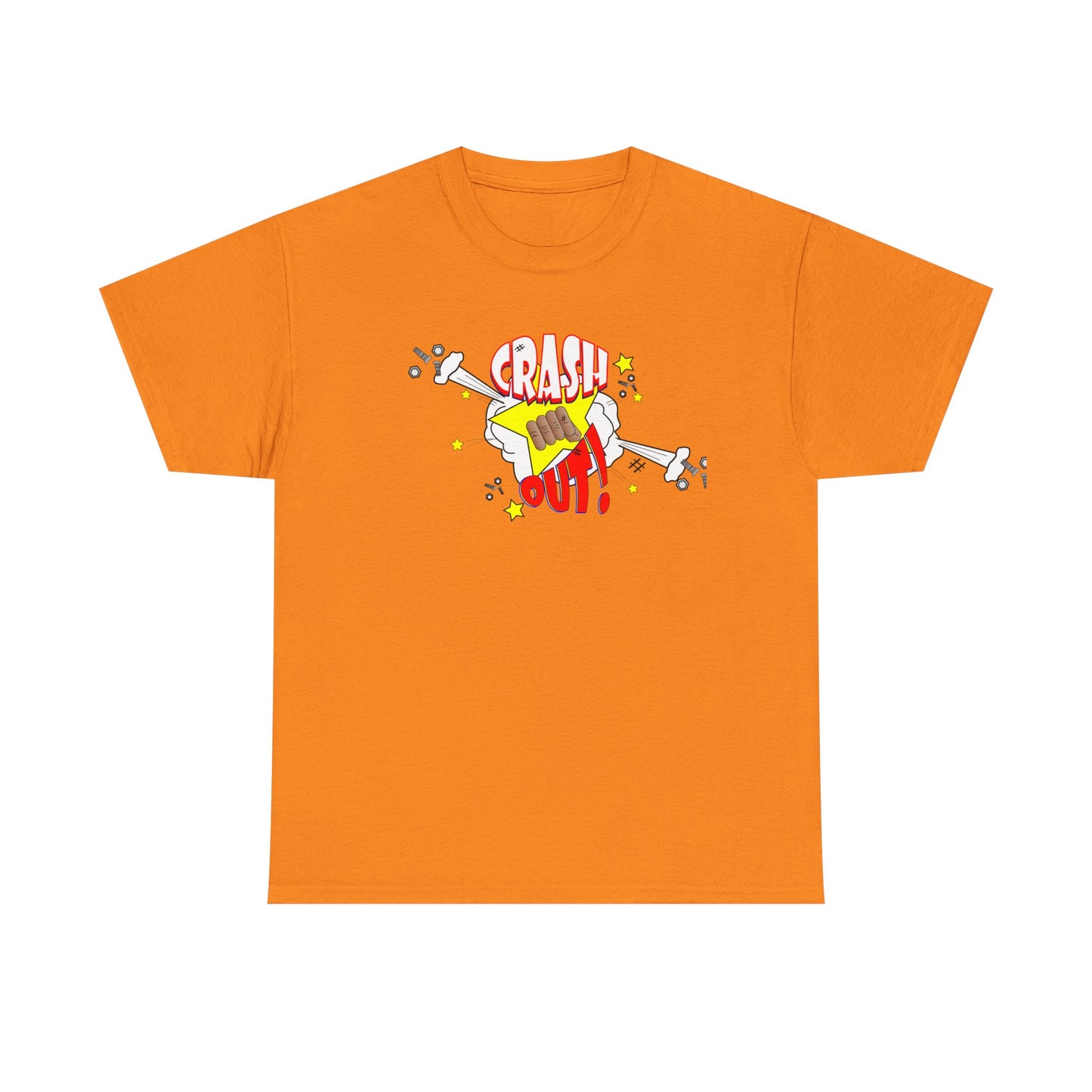 Crash Out Unisex Heavy Cotton Tee