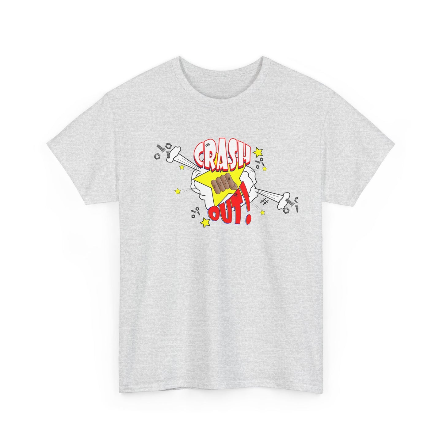 Crash Out Unisex Heavy Cotton Tee