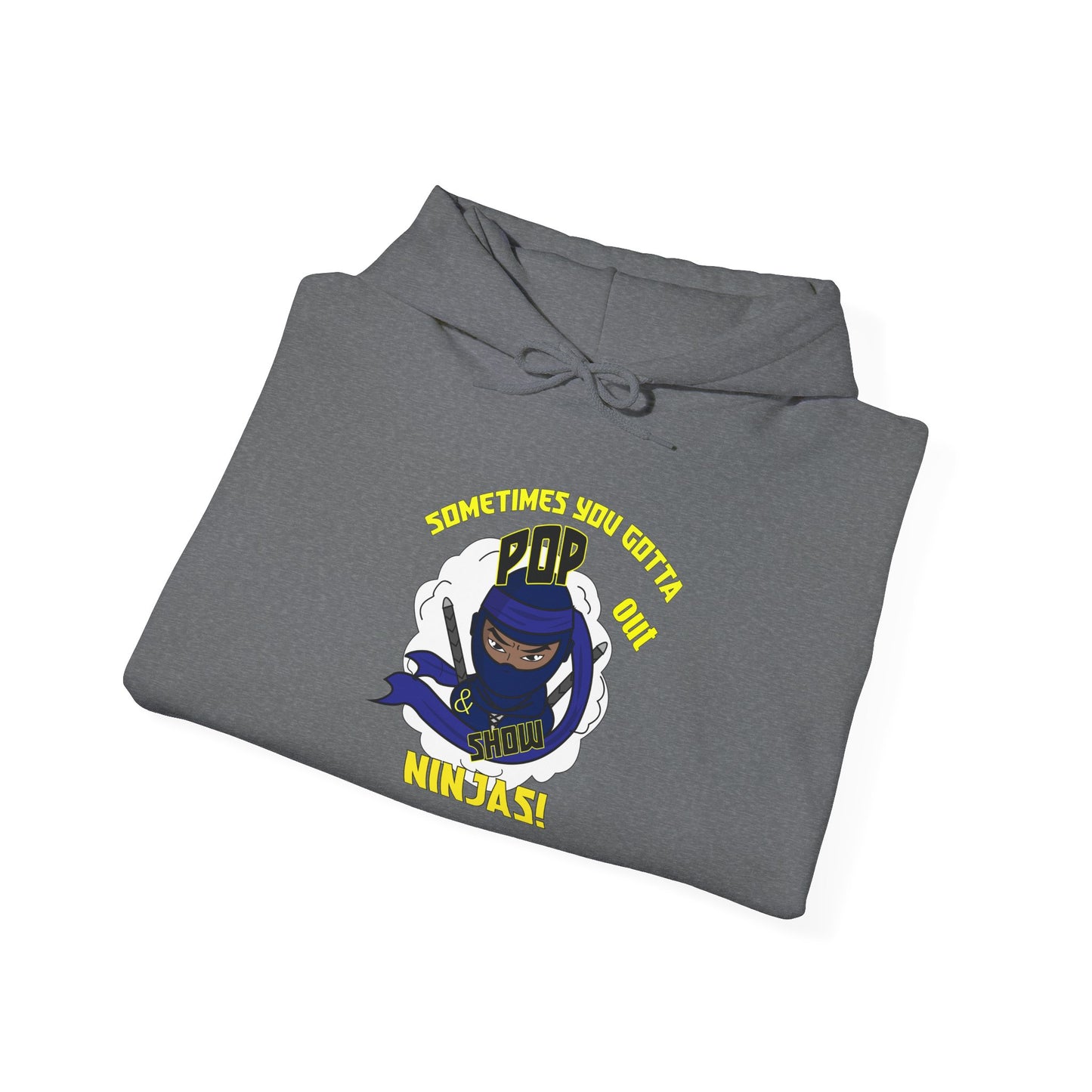 Pop out & show Unisex Heavy Blend™ Hooded Sweatshirt