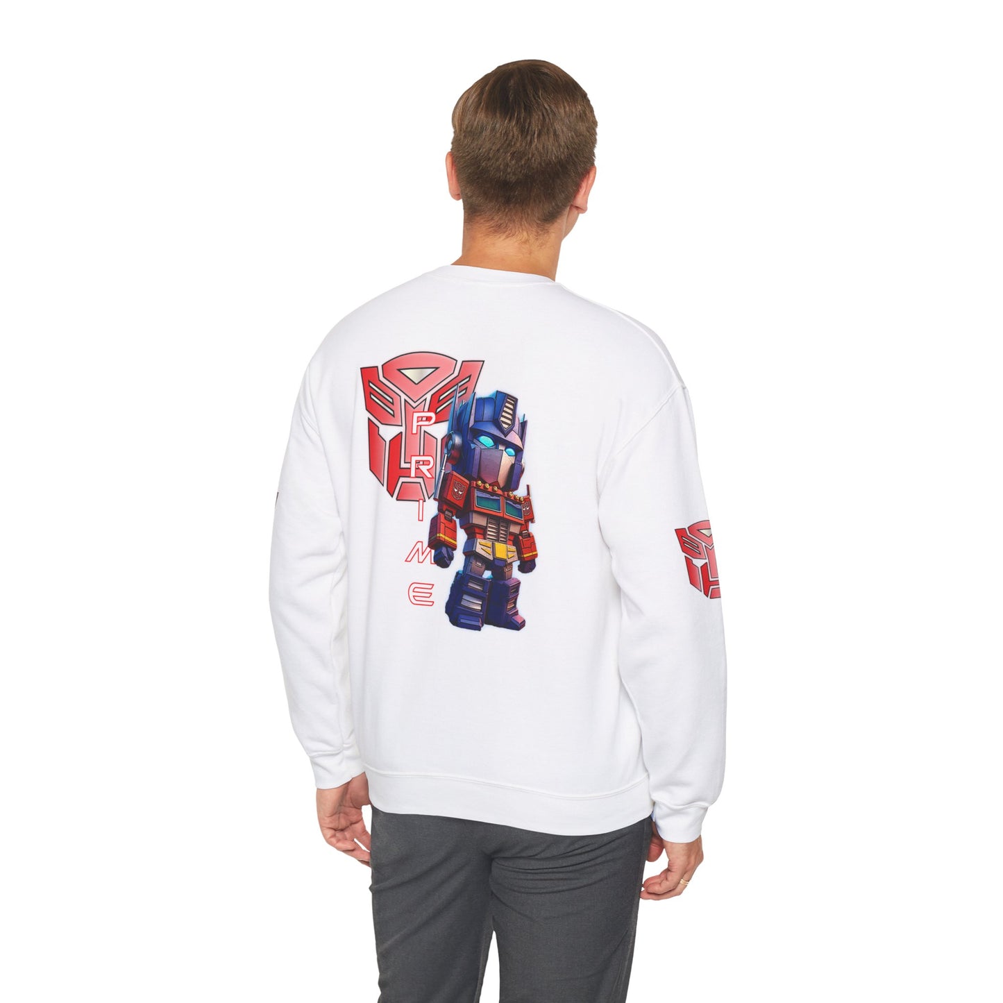 Big Head Prime Unisex Heavy Blend™ Crewneck Sweatshirt