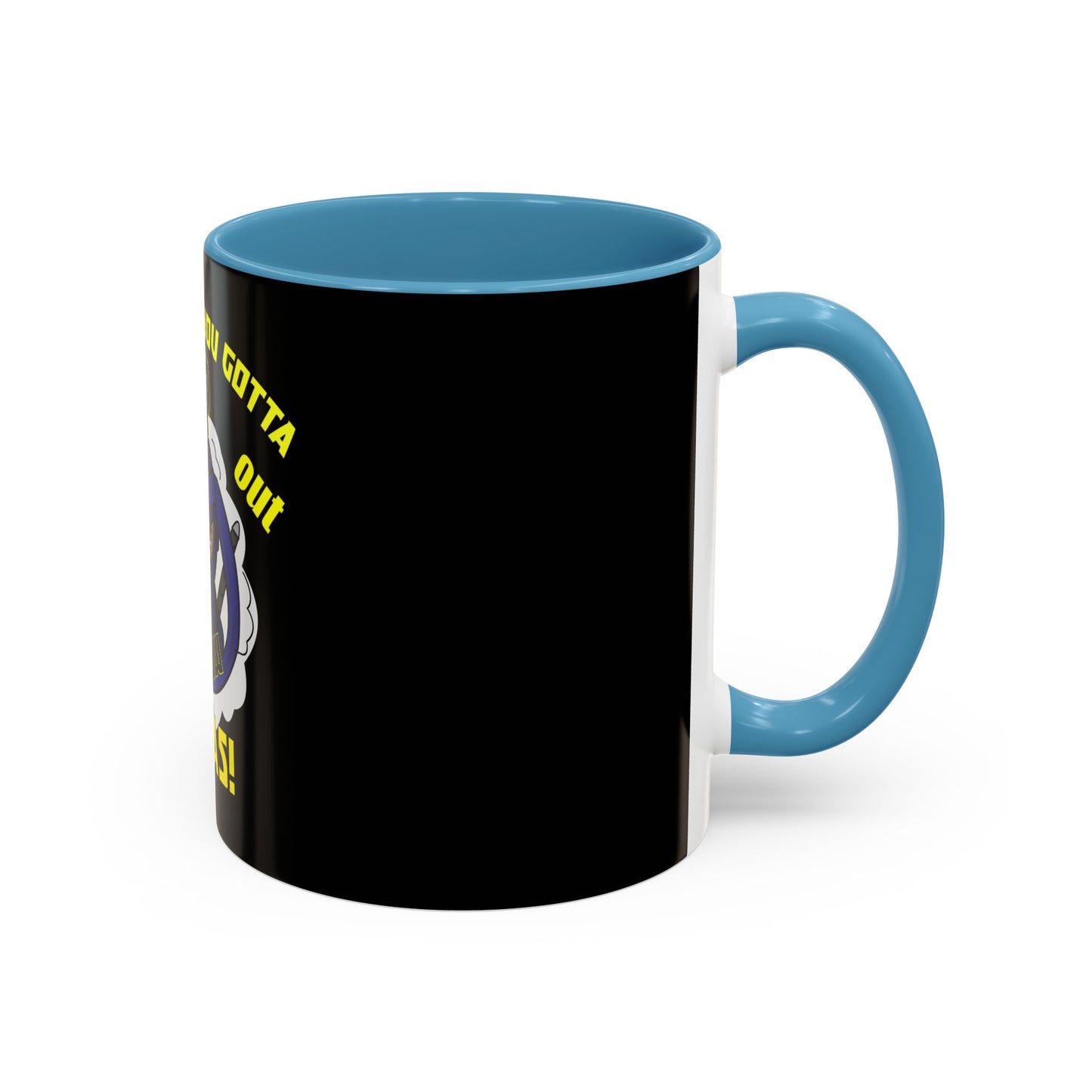 Coffee Mug - Accent Coffee Mug (11, 15oz) - Pop Out and Show Off Your Accent