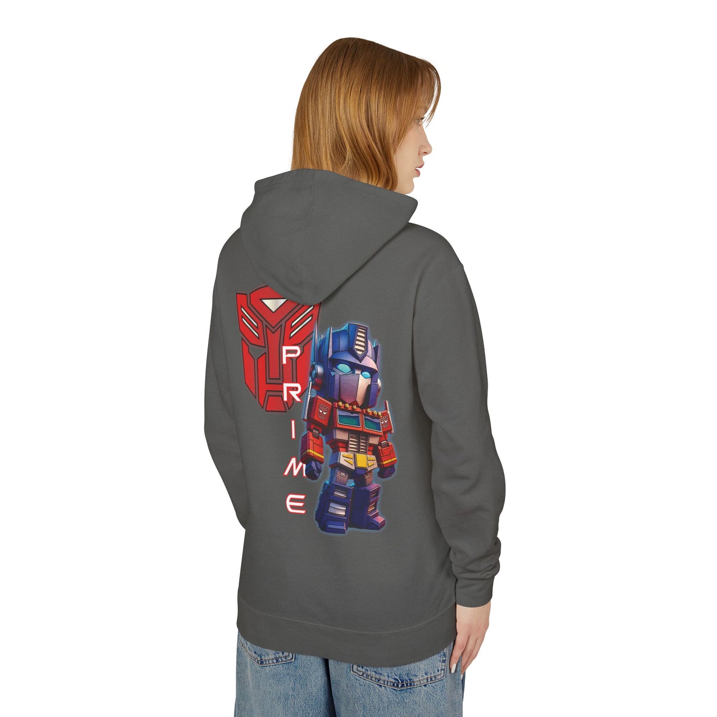 Big Head Prime Unisex Lightweight Hooded Sweatshirt