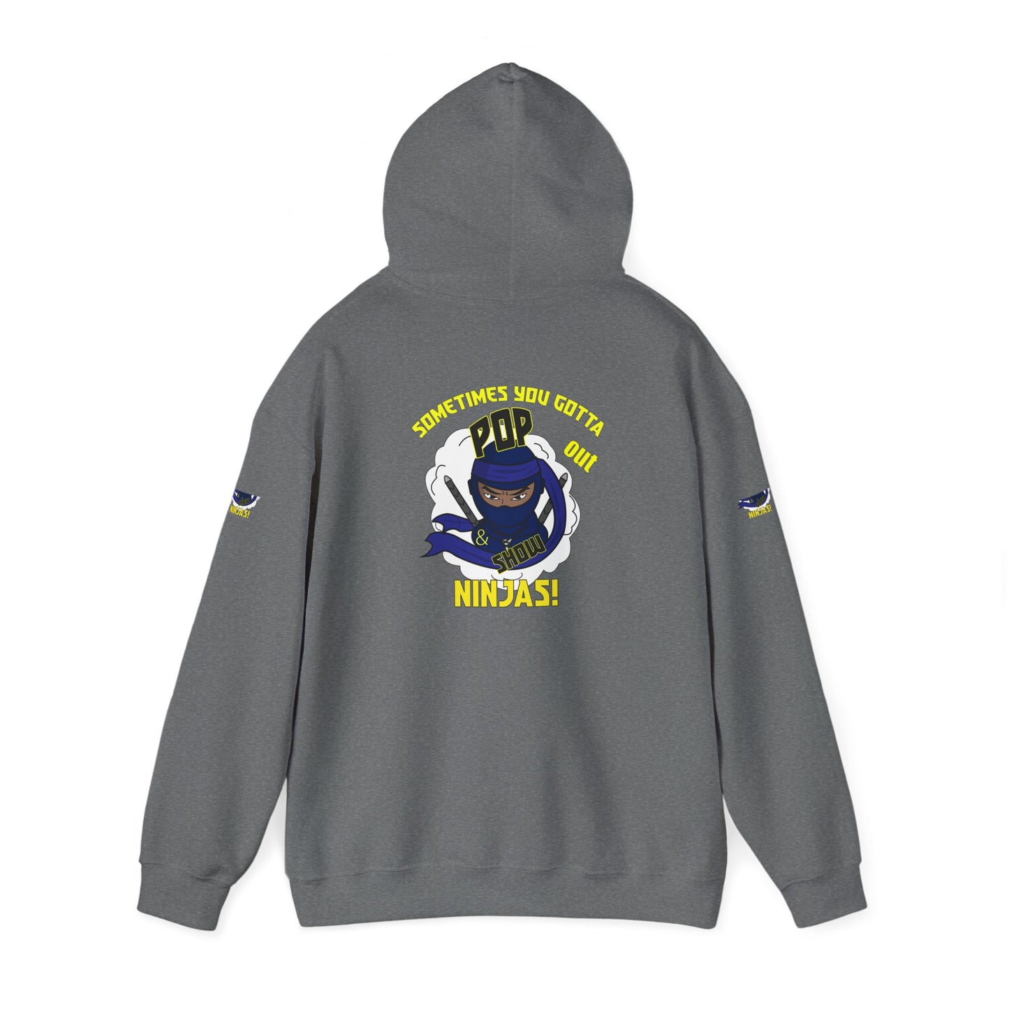 Pop out & show Unisex Heavy Blend™ Hooded Sweatshirt