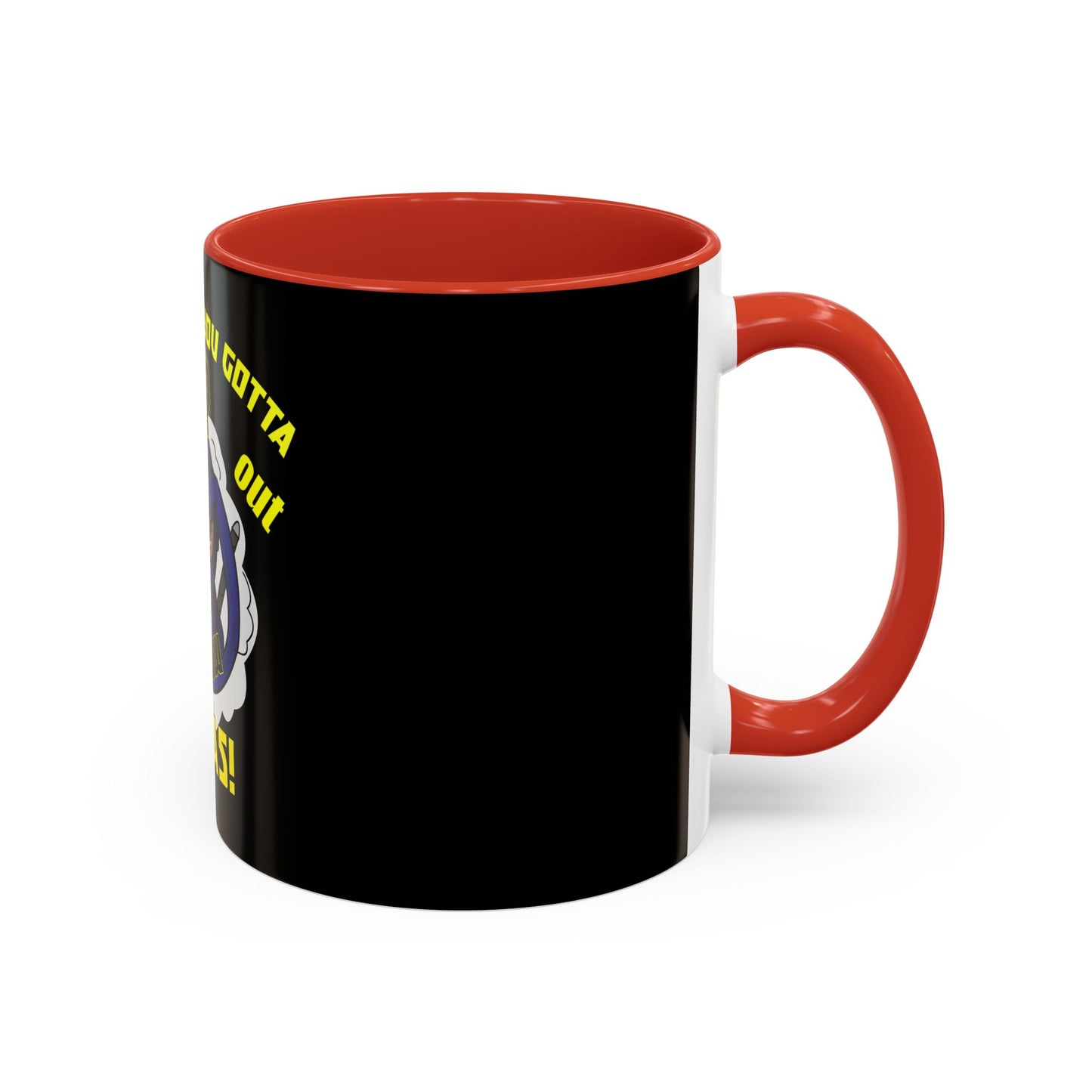 Coffee Mug - Accent Coffee Mug (11, 15oz) - Pop Out and Show Off Your Accent