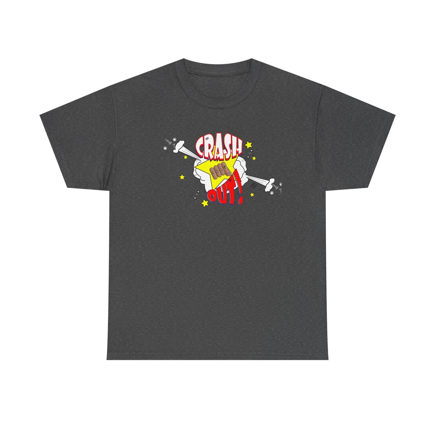 Crash Out Unisex Heavy Cotton Tee