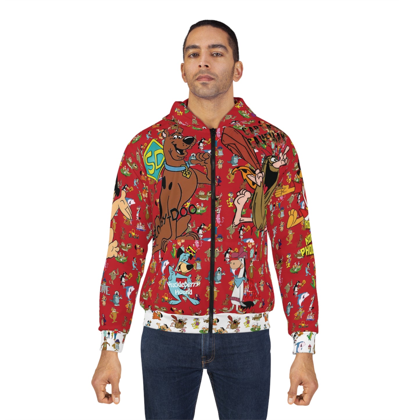 HB verse Unisex Zip Hoodie (AOP)