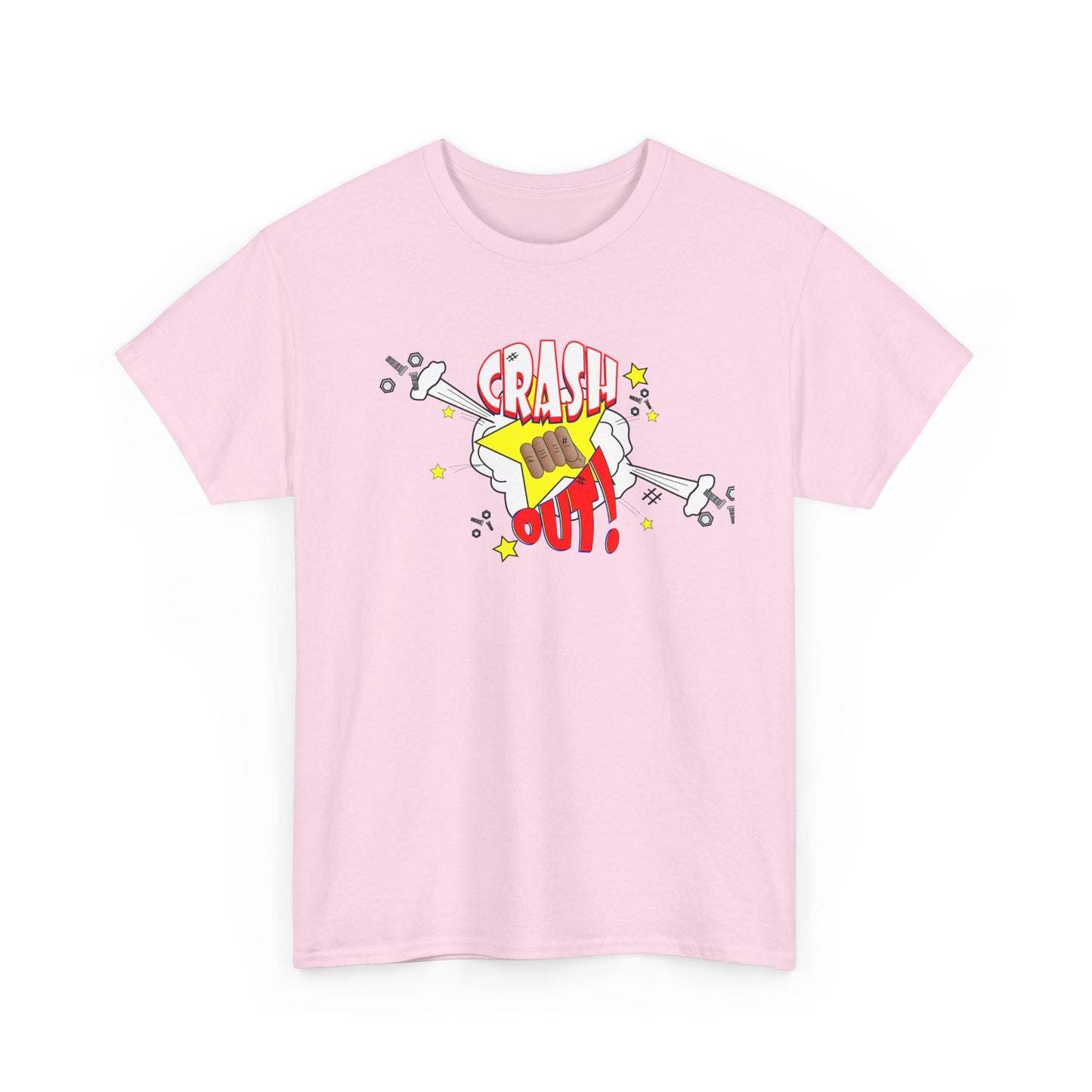 Crash Out Unisex Heavy Cotton Tee