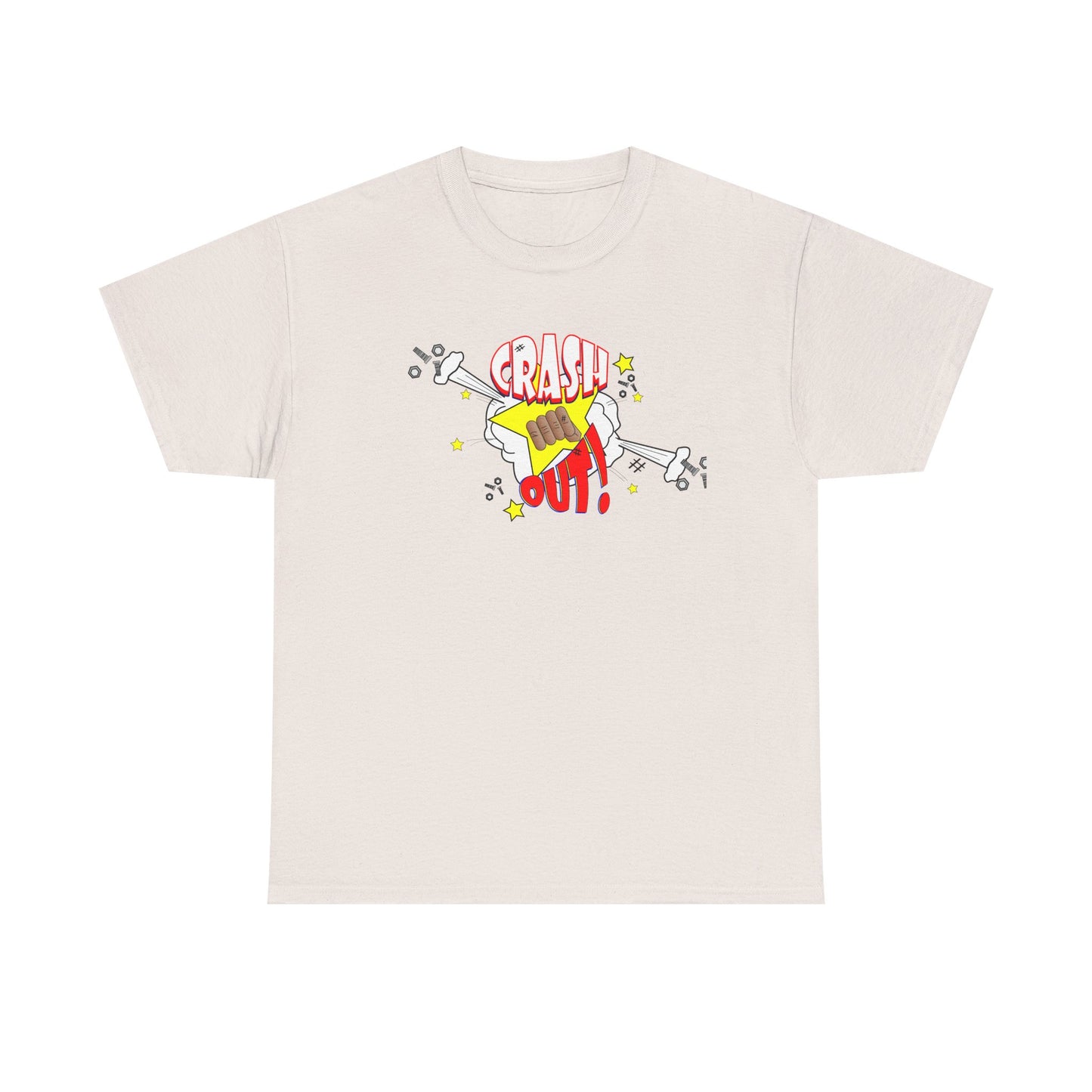 Crash Out Unisex Heavy Cotton Tee