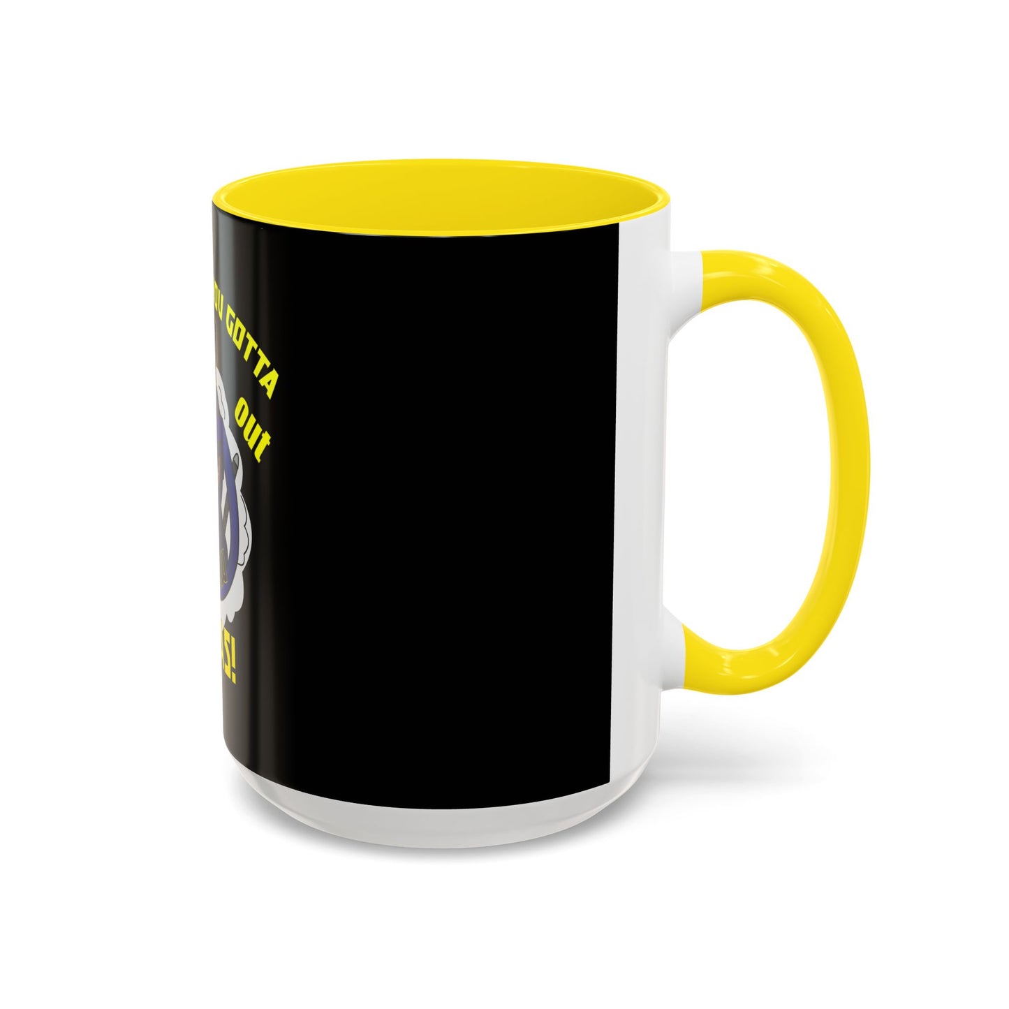 Coffee Mug - Accent Coffee Mug (11, 15oz) - Pop Out and Show Off Your Accent