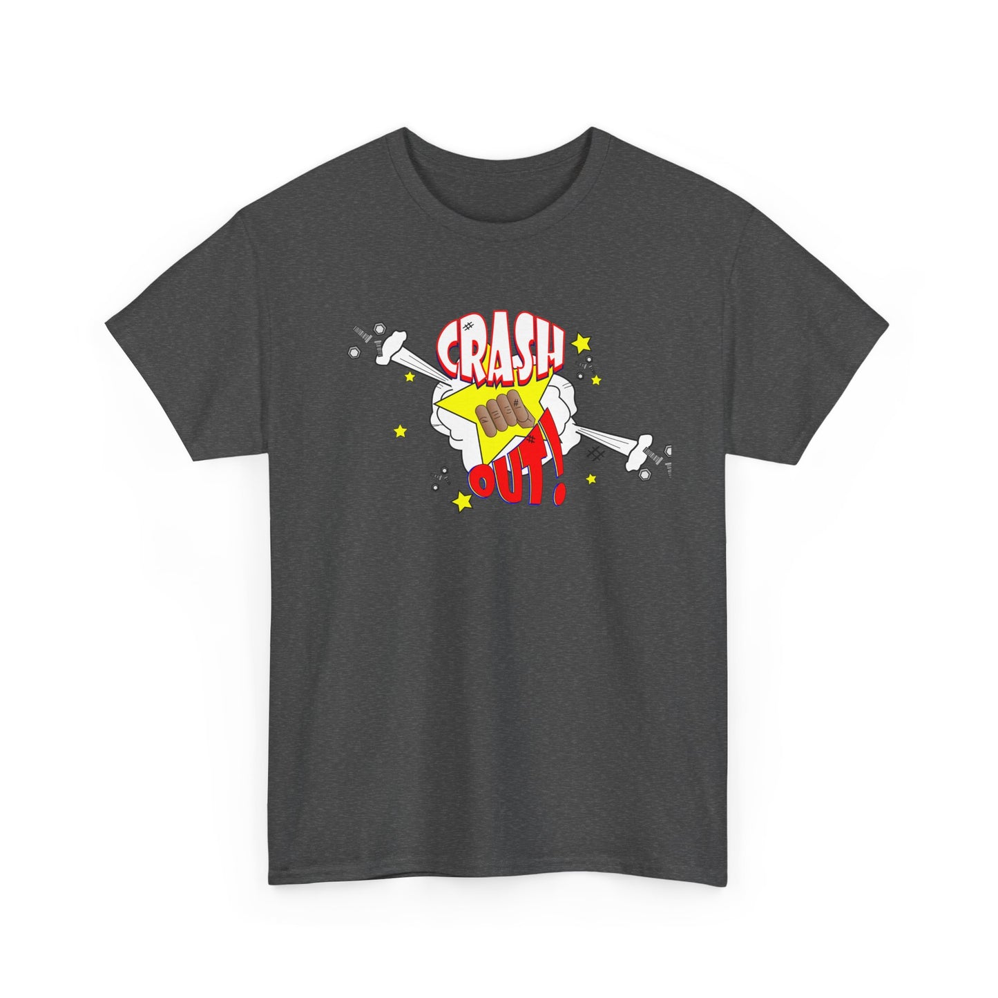Crash Out Unisex Heavy Cotton Tee