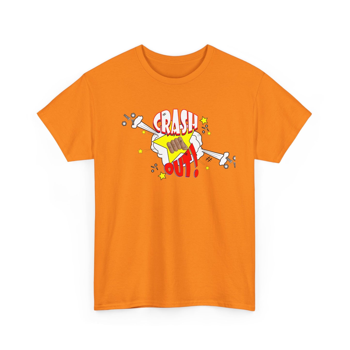 Crash Out Unisex Heavy Cotton Tee