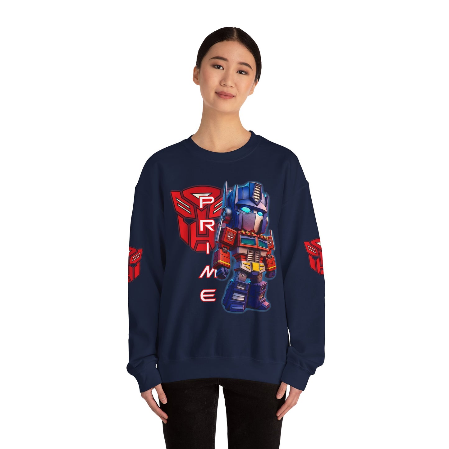 Big Head Prime Unisex Heavy Blend™ Crewneck Sweatshirt
