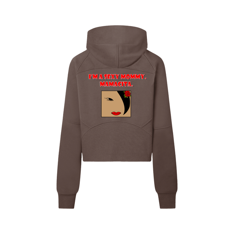 Sexy Mamma Mammacita,women wear,sexy mothers,half top hoodie