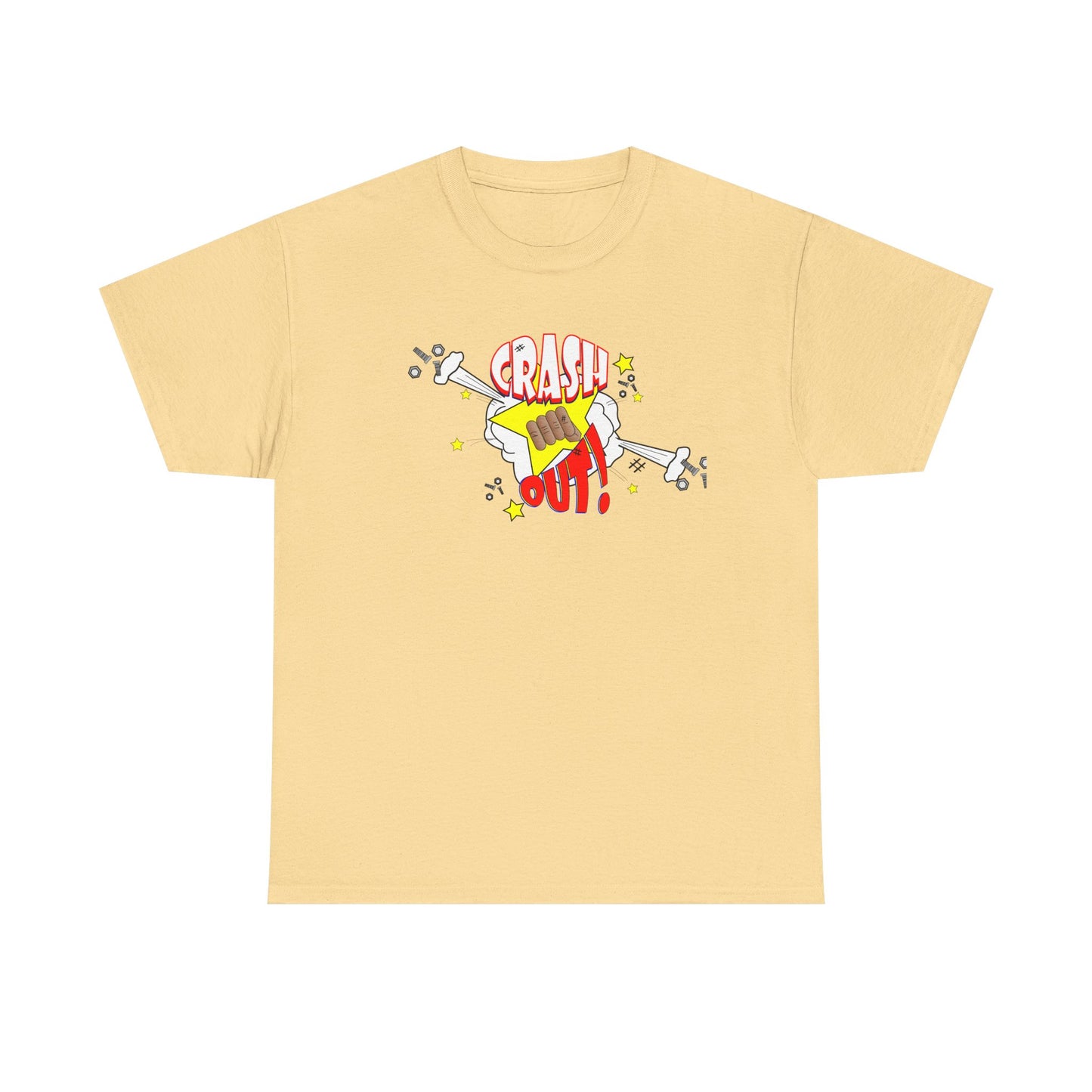 Crash Out Unisex Heavy Cotton Tee