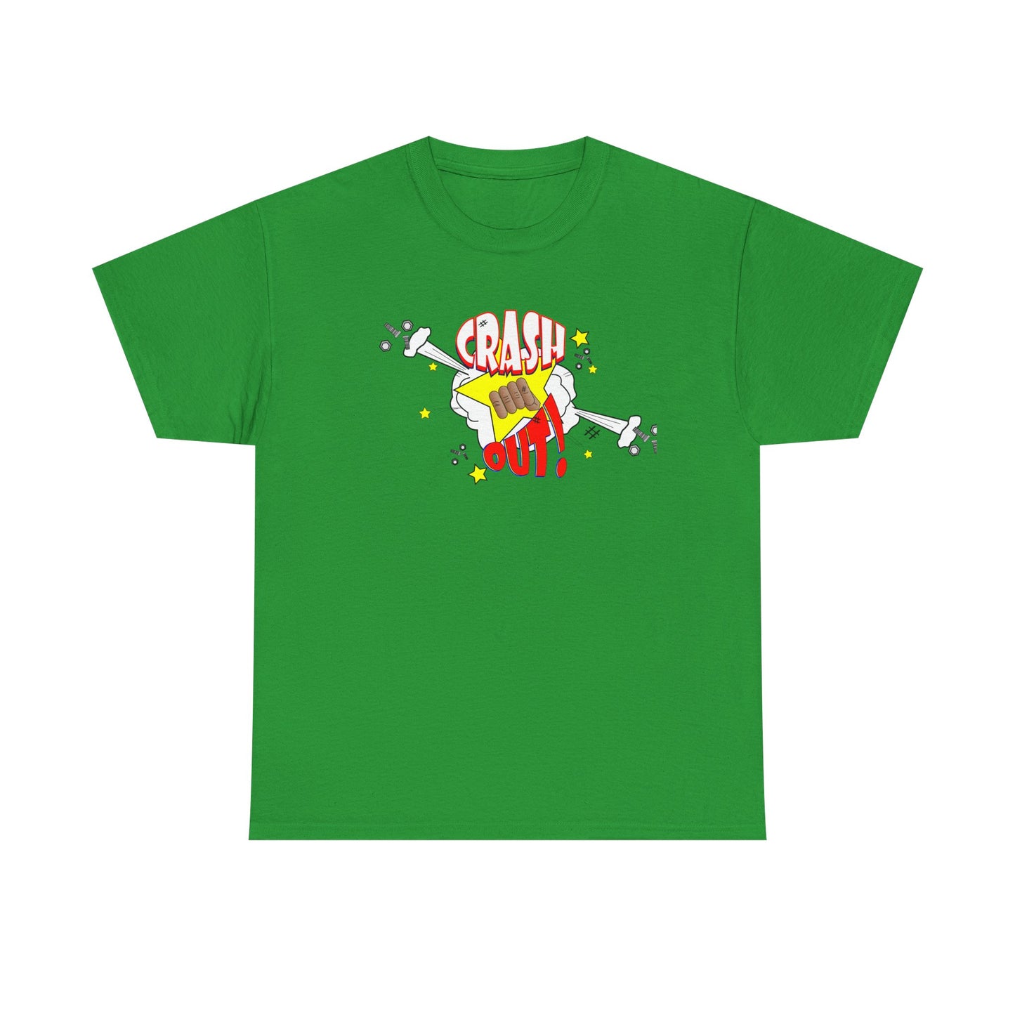 Crash Out Unisex Heavy Cotton Tee