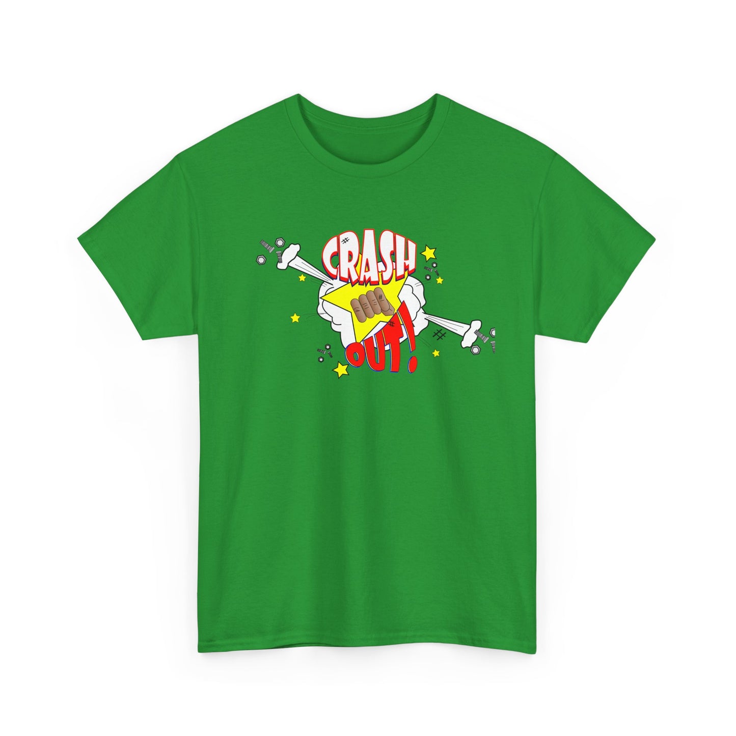 Crash Out Unisex Heavy Cotton Tee