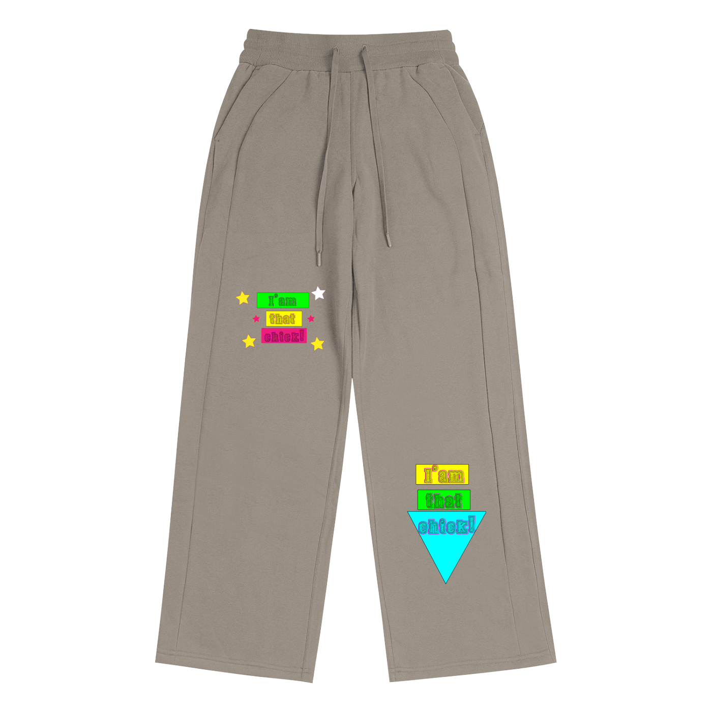 I'm that chick Straight Leg Pants