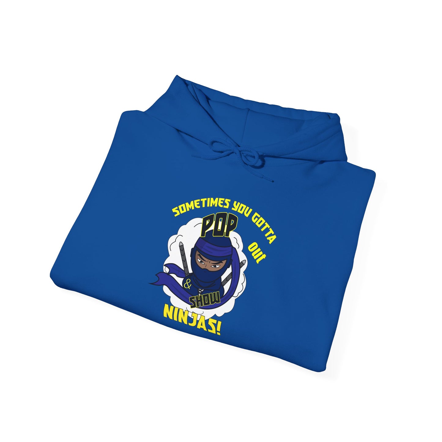 Pop out & show Unisex Heavy Blend™ Hooded Sweatshirt