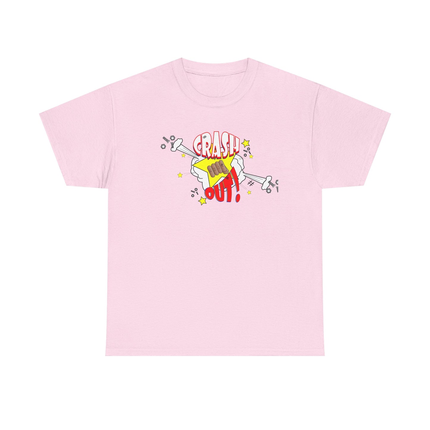 Crash Out Unisex Heavy Cotton Tee