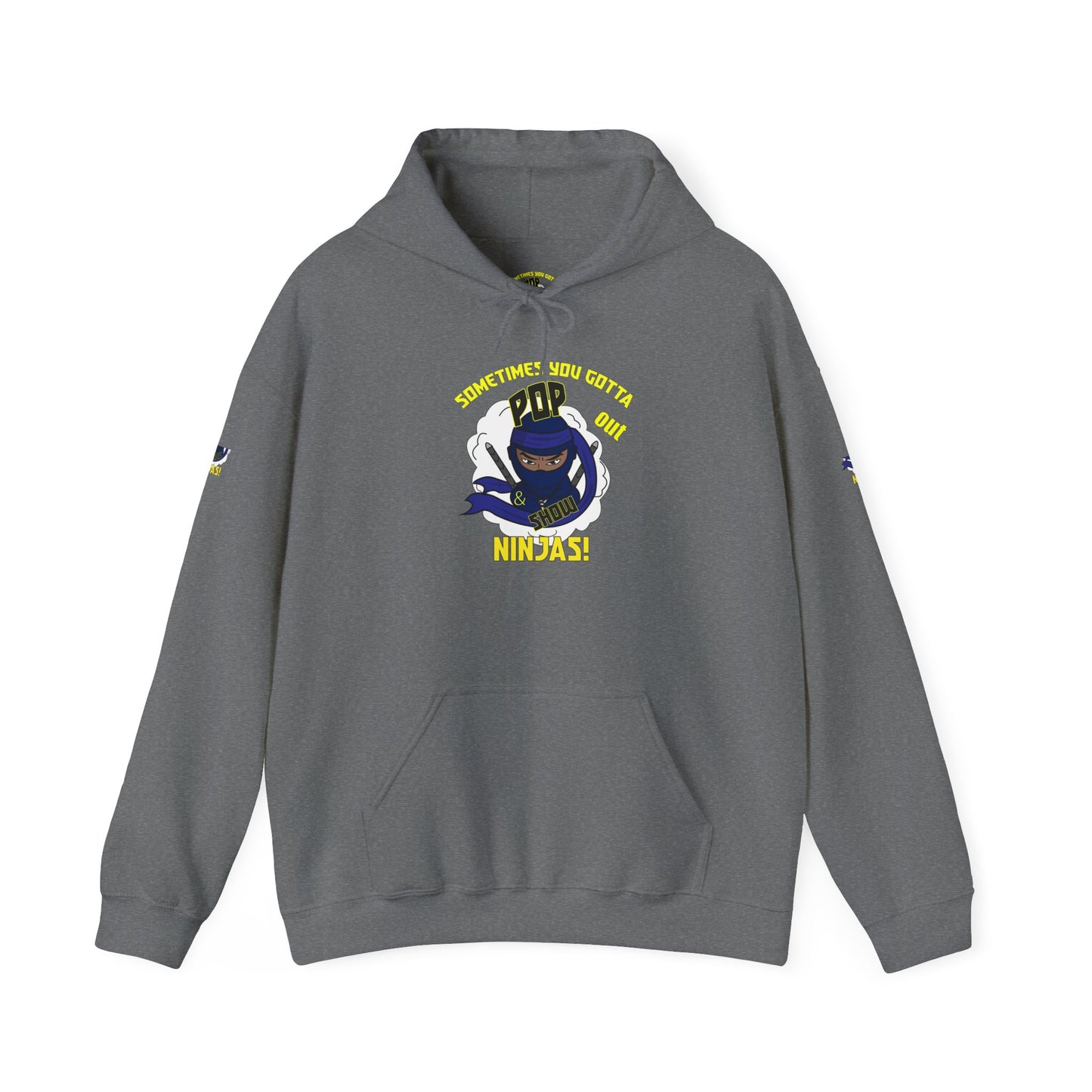 Pop out & show Unisex Heavy Blend™ Hooded Sweatshirt