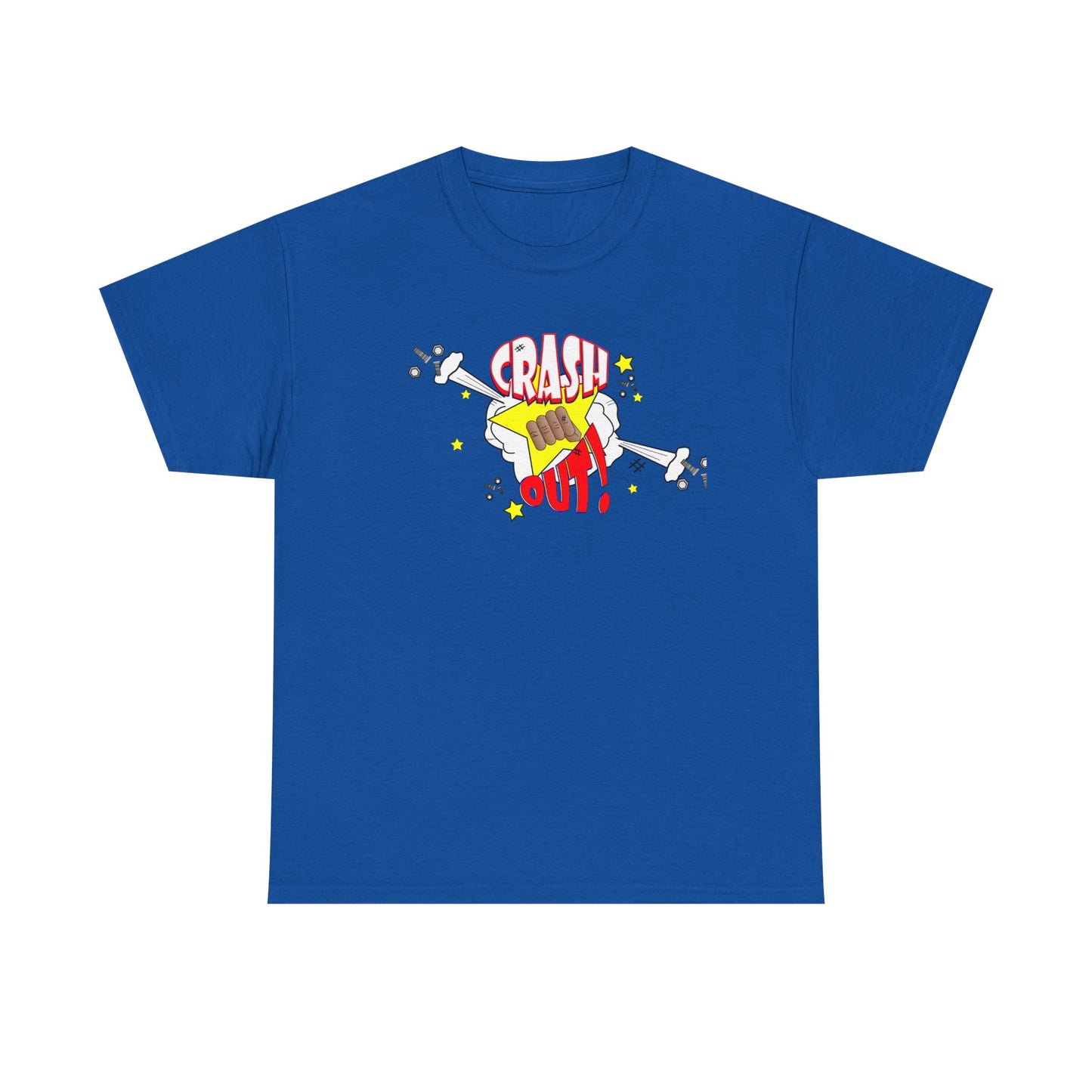 Crash Out Unisex Heavy Cotton Tee