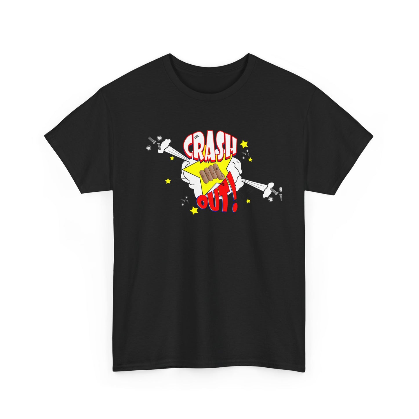 Crash Out Unisex Heavy Cotton Tee