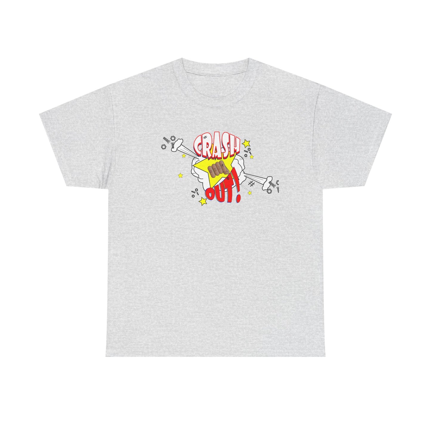 Crash Out Unisex Heavy Cotton Tee