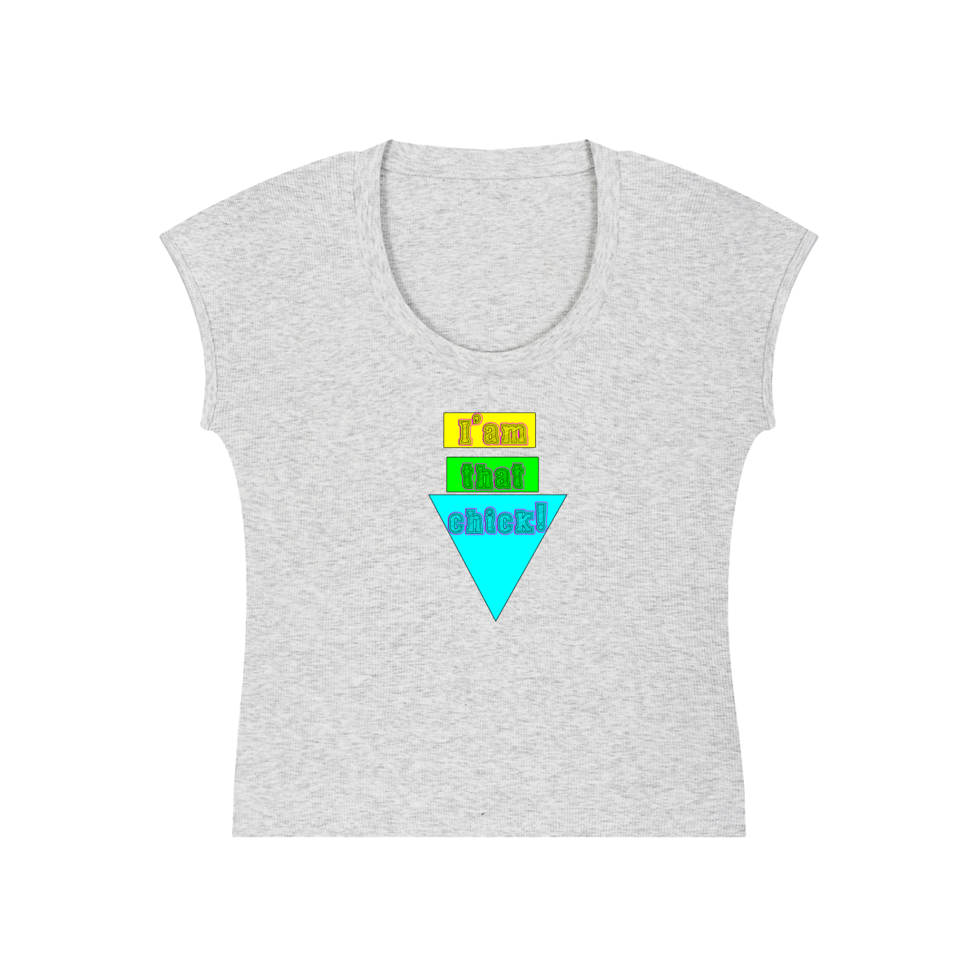 I'm that chick Essential Bodycon T-Shirt
