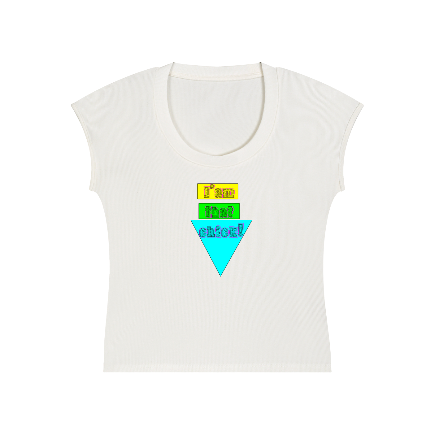 I'm that chick Essential Bodycon T-Shirt
