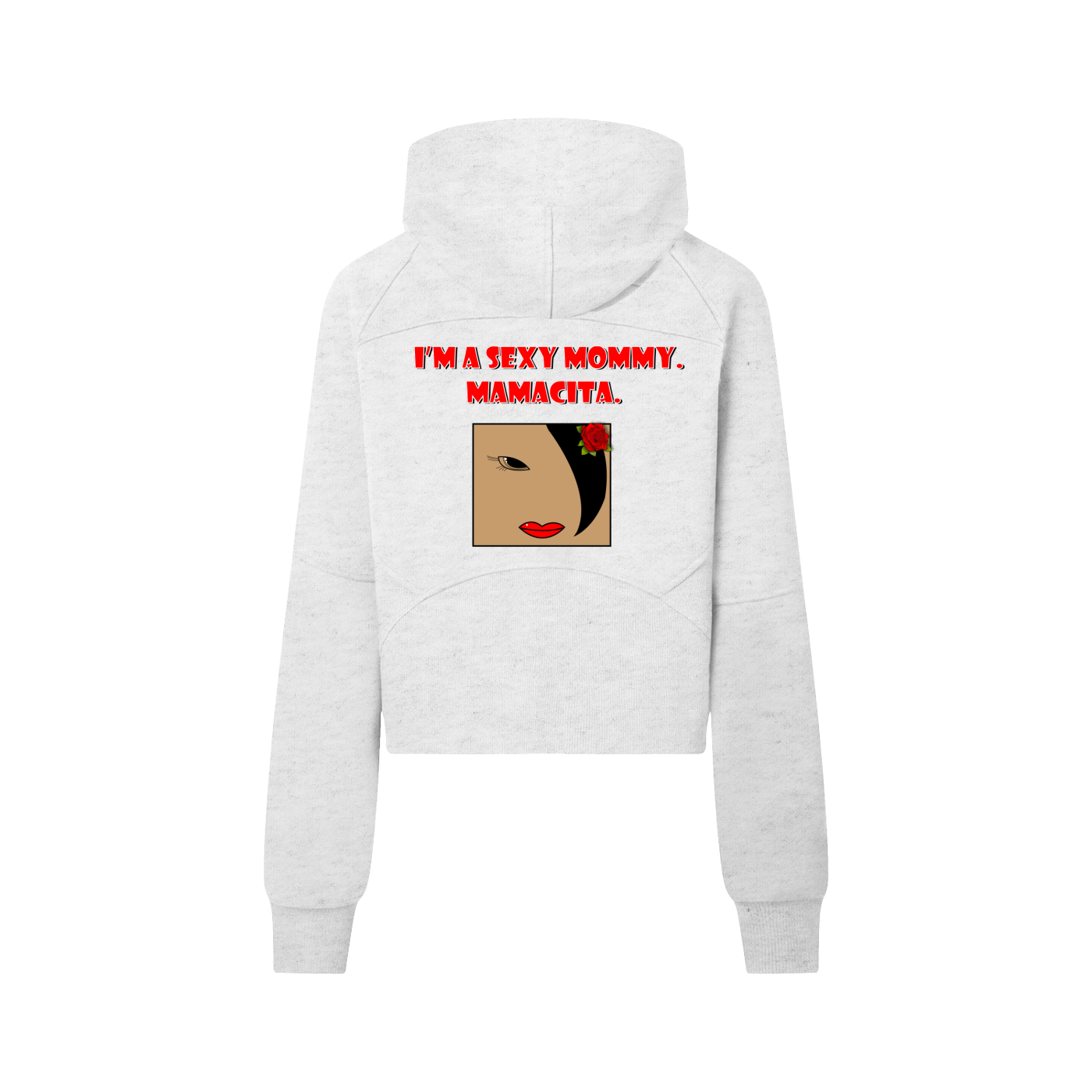 Sexy Mamma Mammacita,women wear,sexy mothers,half top hoodie