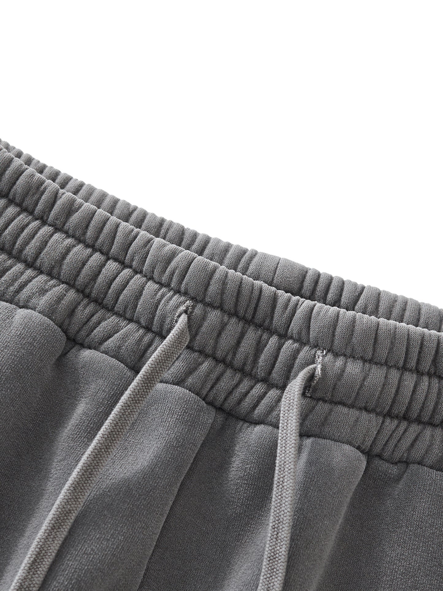 Cross 'em Frayed Enzyme Washed Fleece Sweatpants
