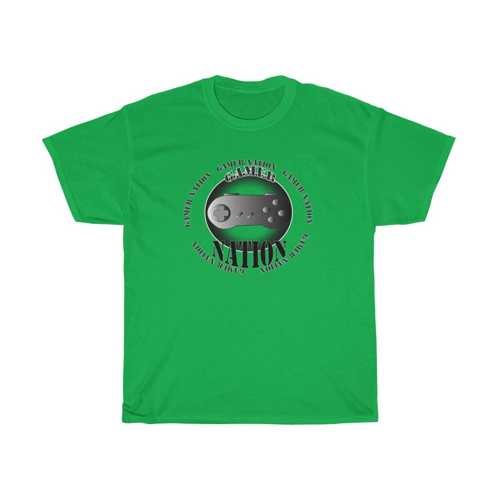 Gamer Nation Nin ring Unisex Heavy Cotton Tee