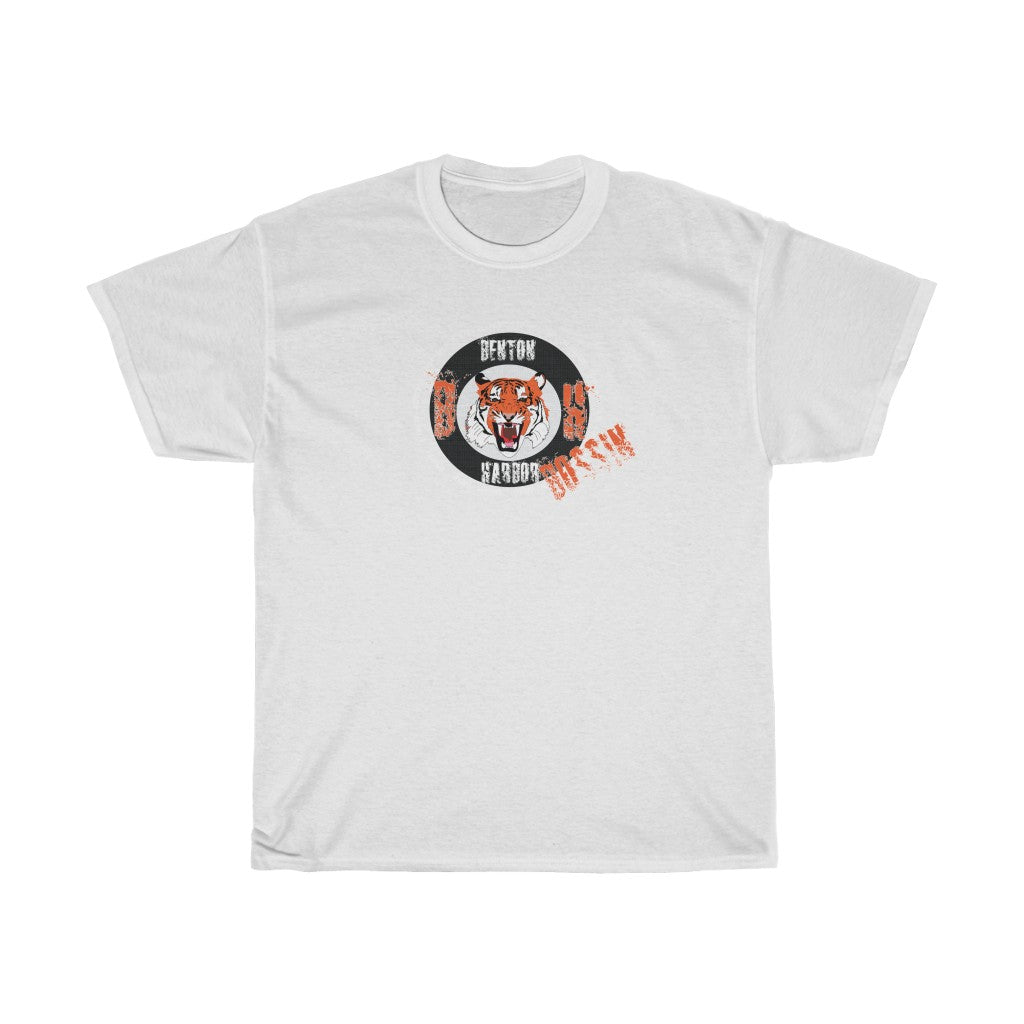 Benton harbor Bossin (tigers)Unisex Heavy Cotton Tee